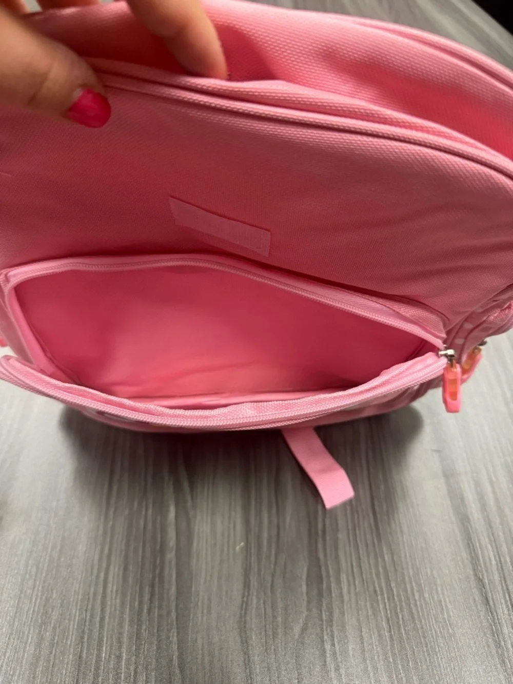 Sweet Strawberry Pink Kids Backpack